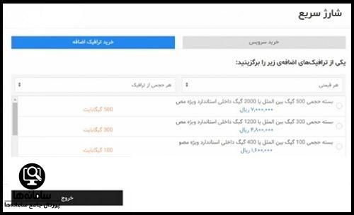 راهنمای تمدید بسته اینترنت مخابرات کرمانشاه